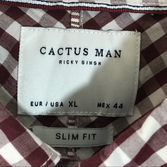 🍁Cactus Man Ricky Singh Button Down - Picture 3 of 5